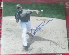 Clayton Richard Hand SIgned 8x10 Photo San Diego Padres