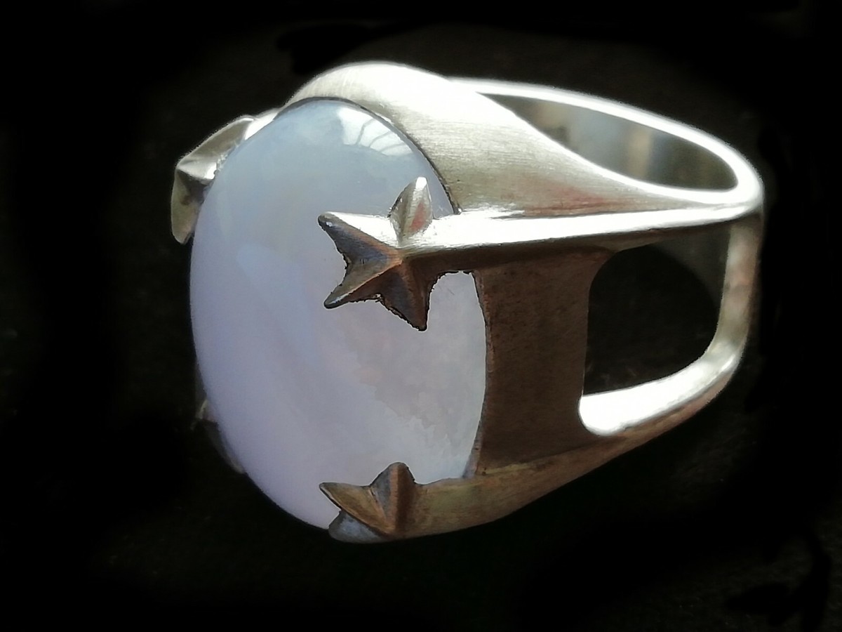 Bague En Argent Massif Thierry Mugler – Taille 55 – Poinçon 925 – Occasion Bon état