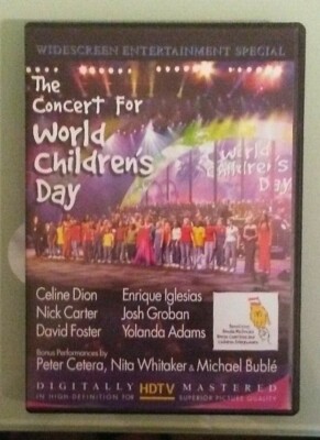THE CONCERT FOR WORLD CHILDREN'S DAY childrens DVD | eBay