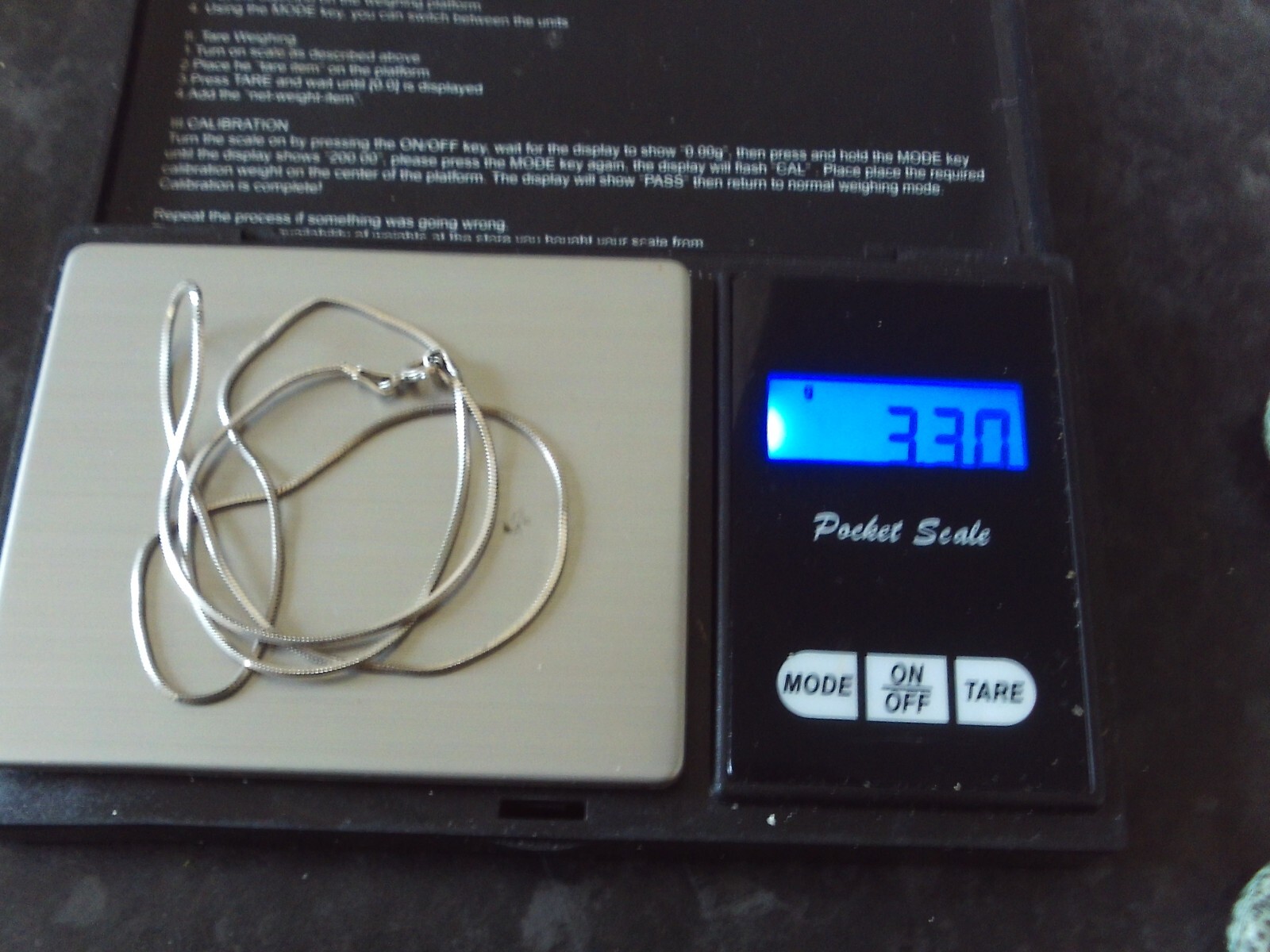 Sterling Silver 925 Solid 2mm box link Chain Neck… - image 3