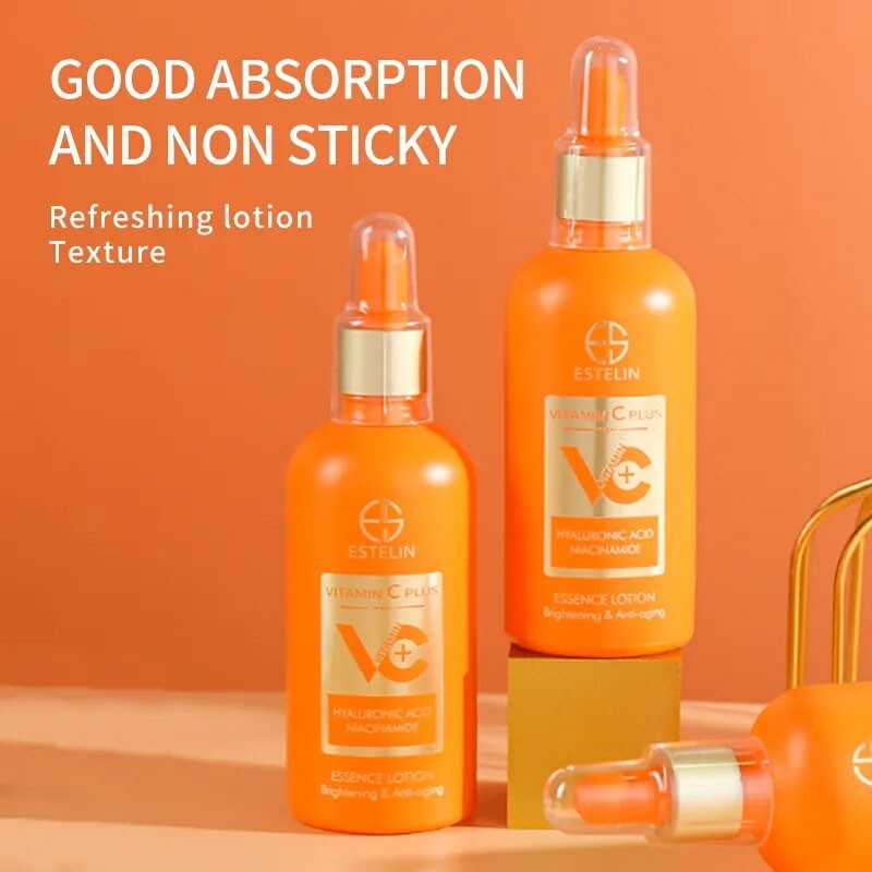 Estelin Vitamin C Plus Hyaluronic Acid Niacinamide Essence Lotion - 100ml | eBay