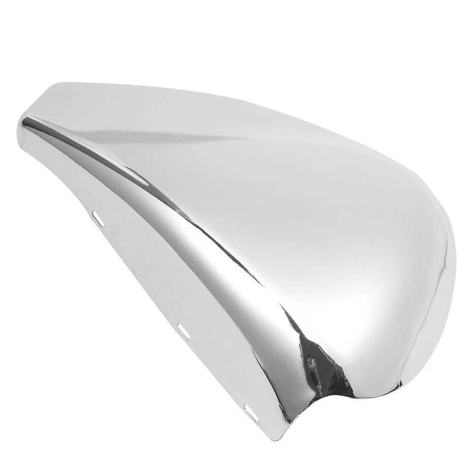 Cubierta de batería cromada lateral izquierda para Harley Sportster 1200 Iron 883 2004-2013 Foto 4 de 4