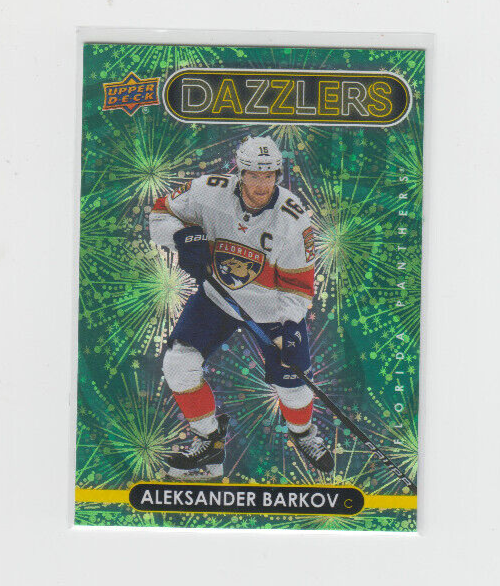 21/22 UD Extended Florida Panthers Aleksander Barkov Dazzlers