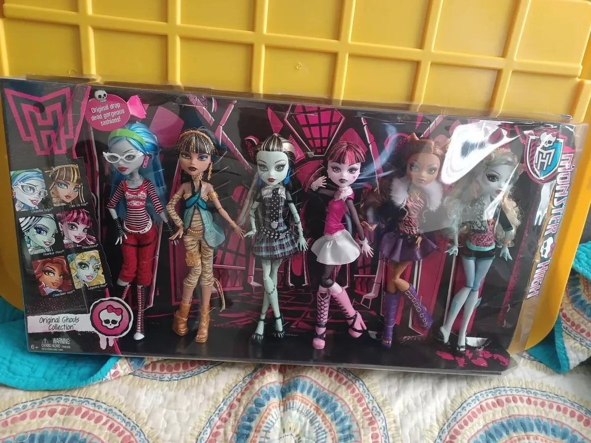 Monster high dolls deals original ghouls collection