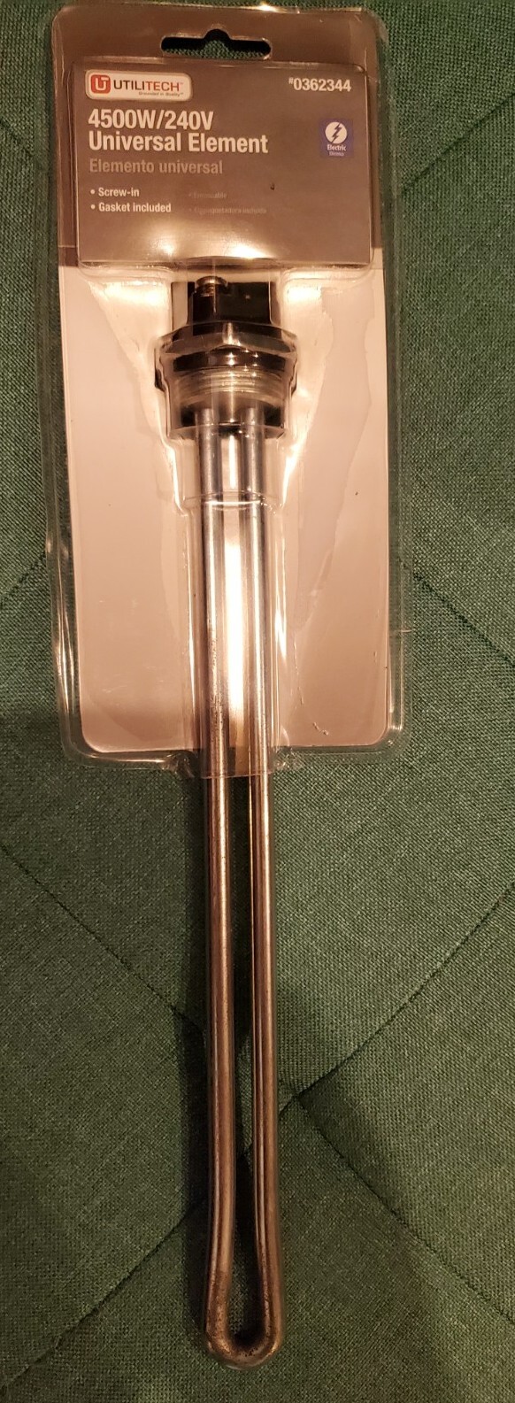 Utilitech Water Heater Element 4500W/240V Universal Element | eBay
