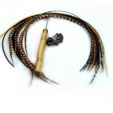 Sexy Sparkles 20 Real Feather Hair Extensions...