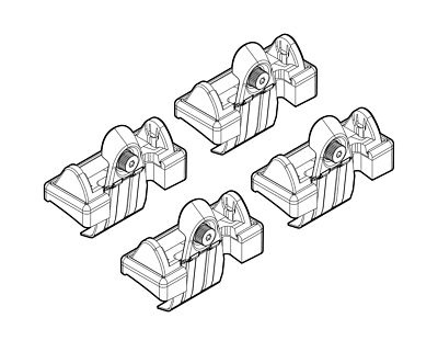 ATTACHMENT KIT - 33 NORDRIVE TOYOTA COROLLA VERSO (09/04>05/09)