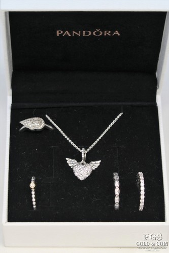 Pandora Sterling Silver Heart Angel 