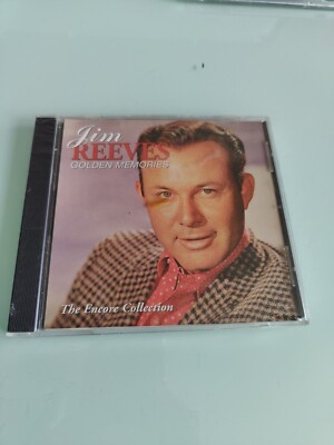 Golden Memories by Jim Reeves CD，sealed new but case back has light crack