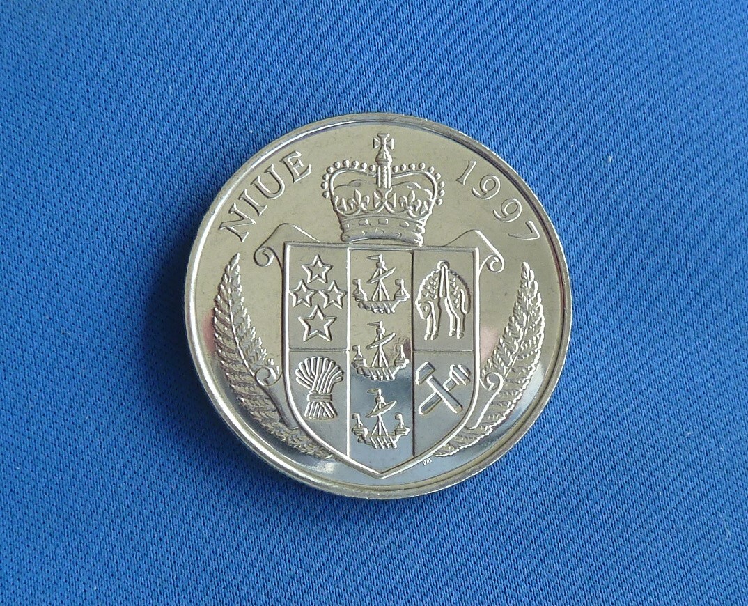 NEW ZEALAND ONE DOLLAR $1 COIN LADY DIANA NIUE 1997 In Memorial | eBay UK