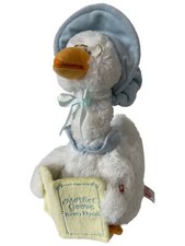 Cuddle Barn 14" Mother Goose Animated Talking Plush Nursery Rhymes TESTED WORKS