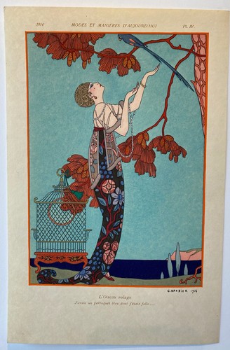 Georges Barbier, Modes et manières d'aujourd'hui 1914 - Afbeelding 1 van 1