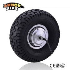 15 inch 24V 36V 48V 350W 500W 800W DC Hub Motor Electric Bicycle Motor Wheel