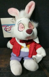 disney white rabbit plush