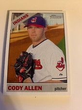 2015 Topps Heritage #148 Cody Allen Cleveland Indians