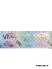 3   Foil Gold Printed On Multicolor Grosgrain Ribbon 3 Yards  Cheer Bows