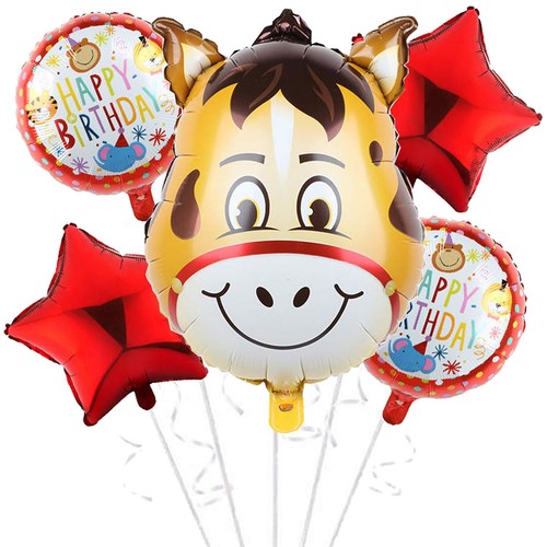 FOLIENBALLON SET Kindergeburtstag XXL Helium Ballon Party Deko Kinder Geburtstag - Bild 27 von 37