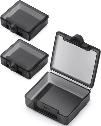 Small Pocket Pill Case 3 Pack Daily Single Pill Box Organizer Portable for Purse