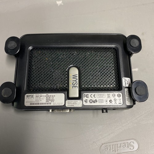 Wyse Cx0 C90LE7 Thin Client WES7 1GF/4G/2GR DVI ES US 902198-01L TESTED - Afbeelding 3 van 6