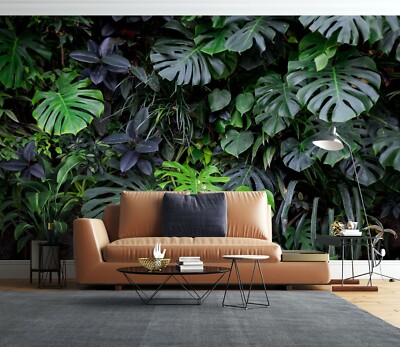 3D Monstera Bltter H024 Tapete Wandbild Selbstklebend Abnehmbare Aufkleber  Erin | eBay