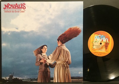 Novalis Vielleicht Bist Du Ein Clown? 1978 Germany Brain LP With Insert NM/NM