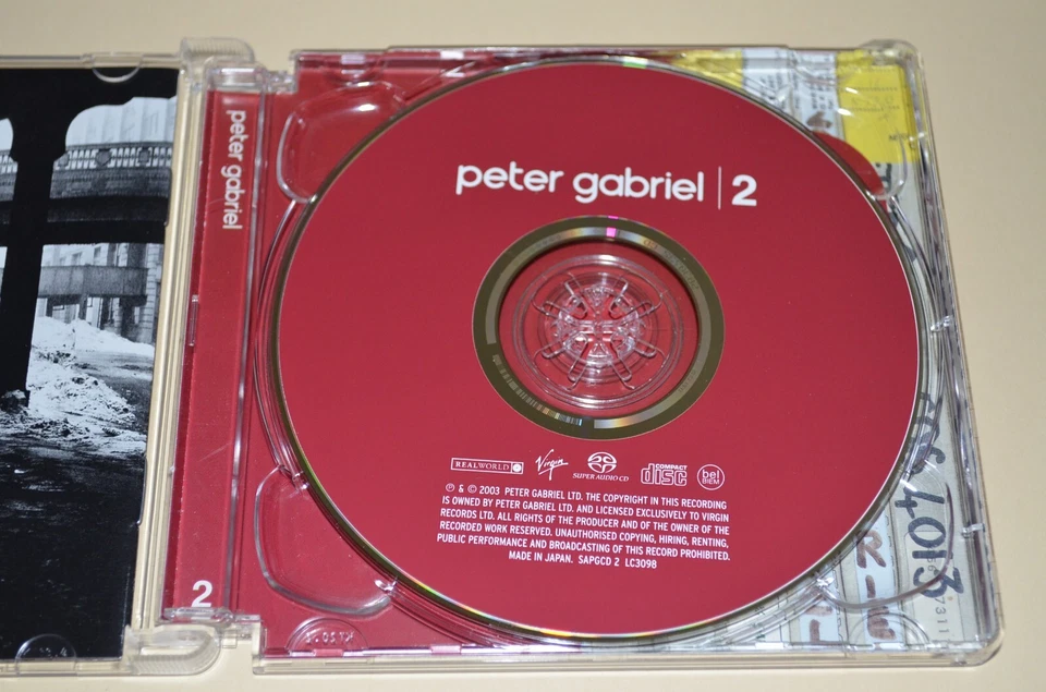 Peter Gabriel – Same / Real World Records 2003 / EU / SACD Gold - Bild 2 von 3