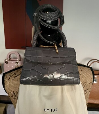BY FAR Mini Bag in Grey