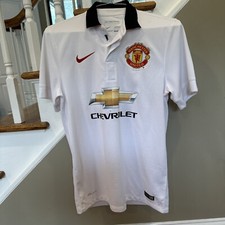 Mens Nike Manchester United Footbal Jersey, Size Small, Chevrolet
