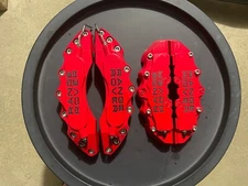 ENGRAVED BRAKE CALIPER COVERS For RANGE ROVER VELAR,SPORT,VOGUE,EVOQUE - V6 , V4