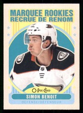 2021-22 O-Pee-Chee Retro #643 Simon Benoit
