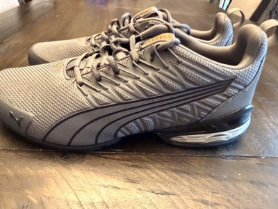 Mens PUMA VOLTAIC EVO Dark Grey/Black Shoes Sz. 11