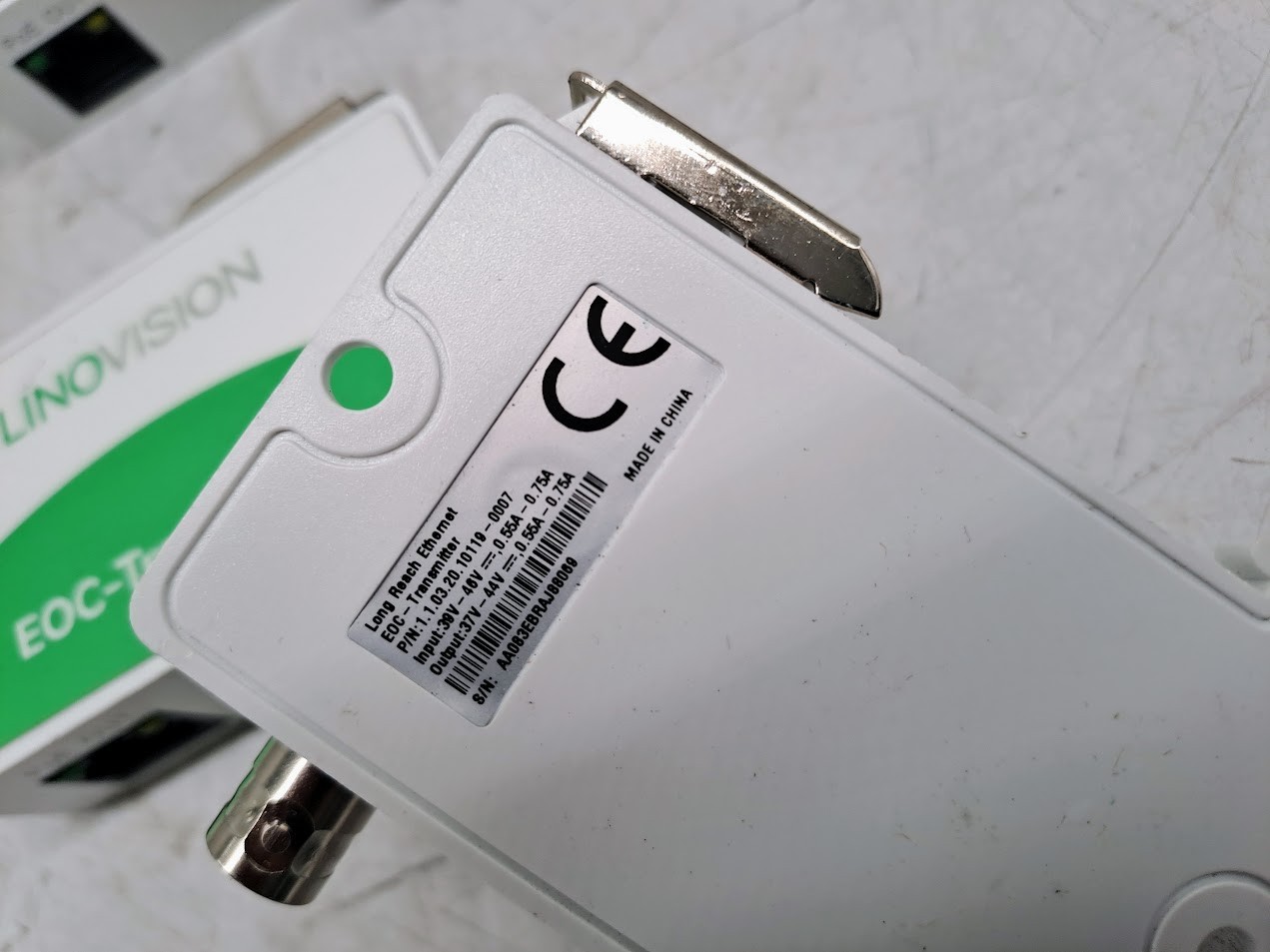 Lot of 18 Linovision PoE IP Converter Eoc-Transmitter