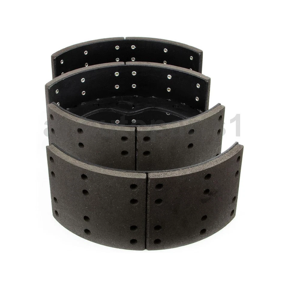 Zapatas de freno de tambor trasero para 1987 - 1996 1997 1998 1999 2000 Mitsubishi Fuso FK Foto 3 de 3