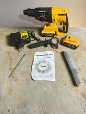 18V Brushless SDS Plus Rotary Hammer Drill TWIN 8.0Ah BATTERY KIT Master Set