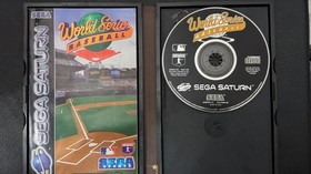 Sega Saturn World Series Baseball PAL, 1995 Edition Tested & Working