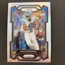 Kalif Raymond 2023 Panini Prizm Silver Prizm #100 Detroit Lions