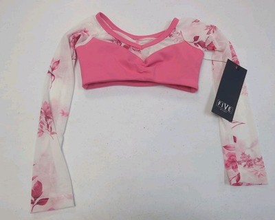 NEW Five The Label Violet Long Sleeve Bra Girls Size YM (6/7)
