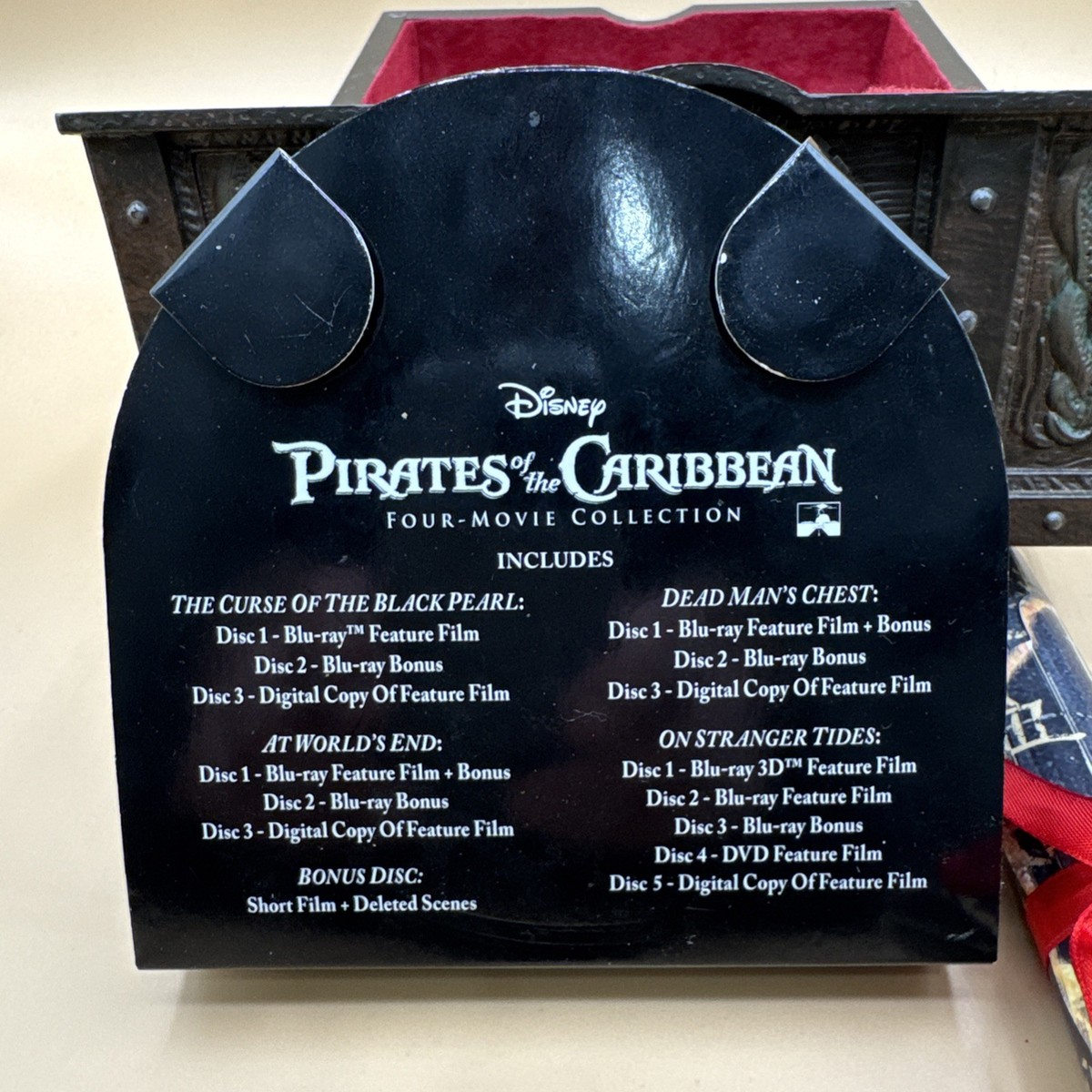 Pirates of the Caribbean: Four-Movie Collection (Blu-ray/DVD, 2011