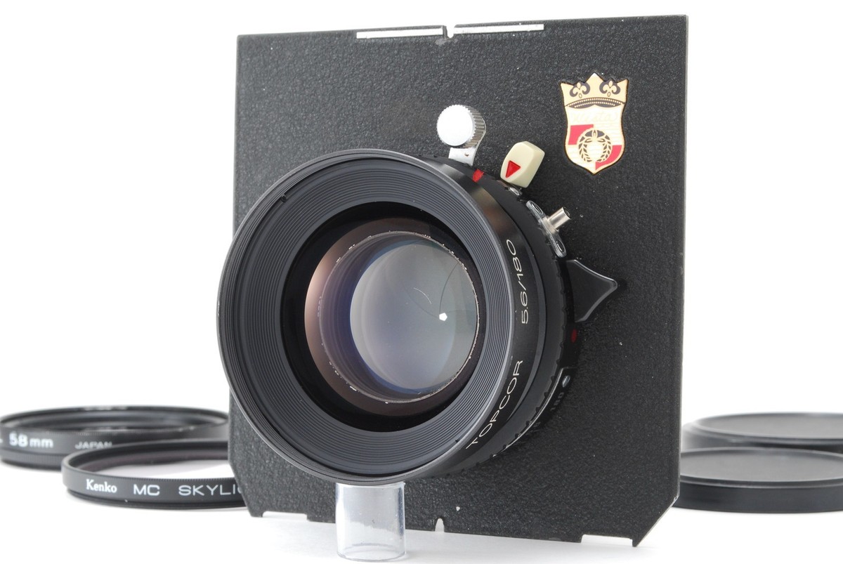 HORSEMAN LF TOPCOR 180mm F/5.6 COPAL 0 Large Format Lens 4x5 5x7
