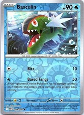 Basculin White Flare 024/086 Common Pokemon Reverse Holo Near Mint Pokemon Card