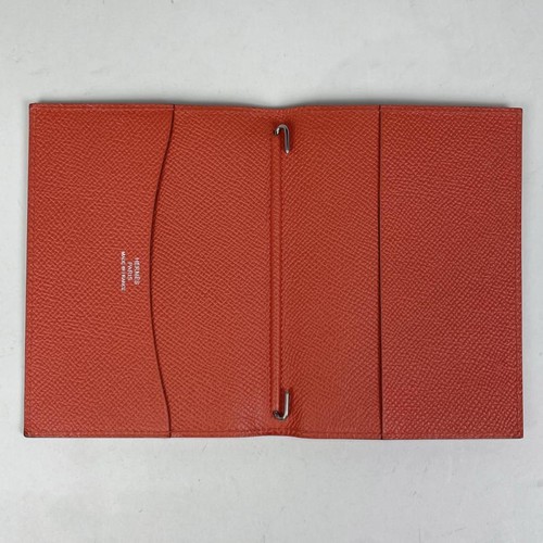 HERMES Agenda PM Notebook Cover Epsom Capucine Used - Picture 5 of 5
