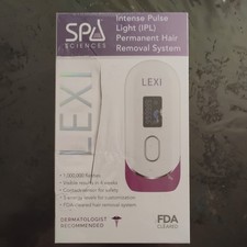Spa Sciences LEXI Intense Pulse Light IPL Permanent Hair Removal System