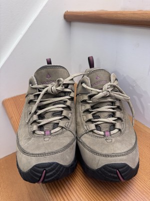 Vasque Hiking Shoes Women Size 8M Talus Trek Low UltraDry Leather Vibram 7433