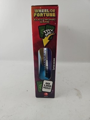 Wheel of Fortune Electronic Game Deluxe Edition 1000 Puzzles TV