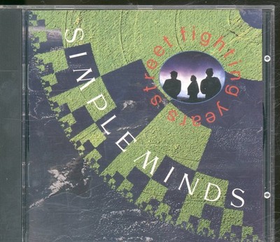 Simple Minds Street Fighting Years CD Europe Virgin 1989 MINDSCD1