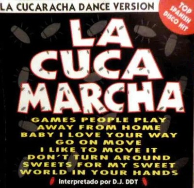 CD D.J. Ddt La Cucamarcha Blanco Y Negro
