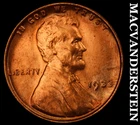 1933 Lincoln Cent- Red- Choice Gem Brilliant Uncirculated+++ Luster #J7486