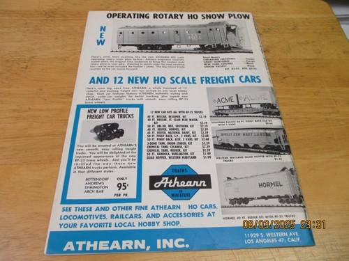 6-"Railroad Model-Craftsman" Magazines. 1963 - Picture 19 of 19