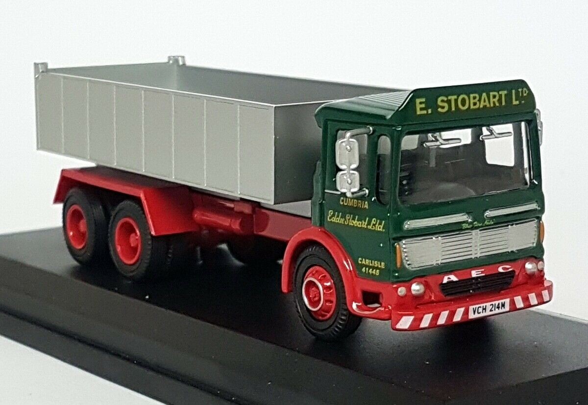 Atlas 1/76 - AEC Ergomatic 6 Wheel Tipper - Eddie Stobart Truck