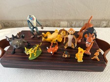 Disney Rey León Set de 10 Mufasa Simba Pumba Timón Rafiki Janja Hiena Scar Fuli